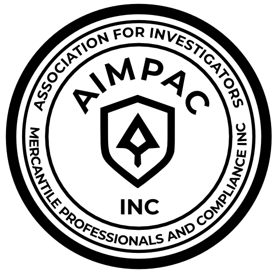 AIMPAC Member Seal - Association for Investigators, Mercantile Professionals and Compliance